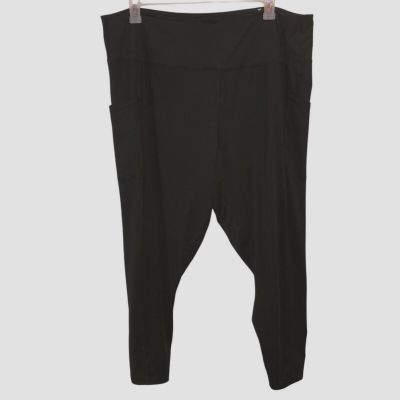 Maurices Womens Plus Size 3X Black Super High Rise Pocket Luxe Leggings